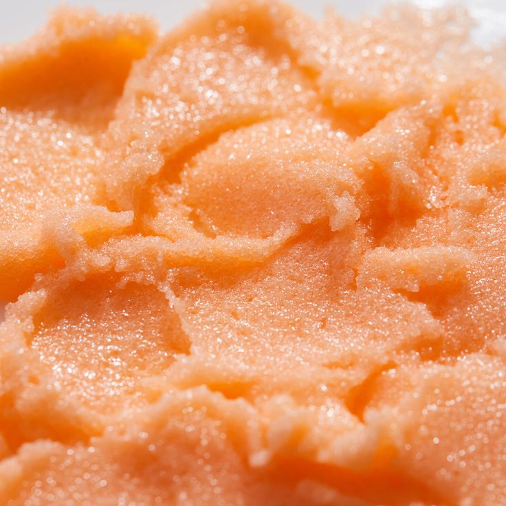 peach body scrub