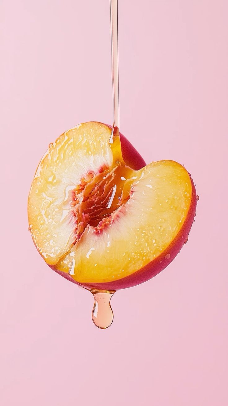 peach body scrub