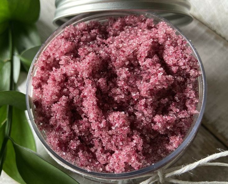 berry body scrub