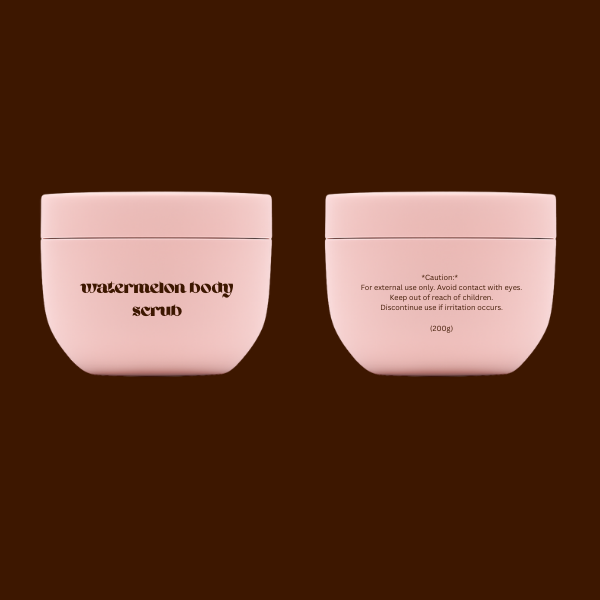 wetermelon body scrub